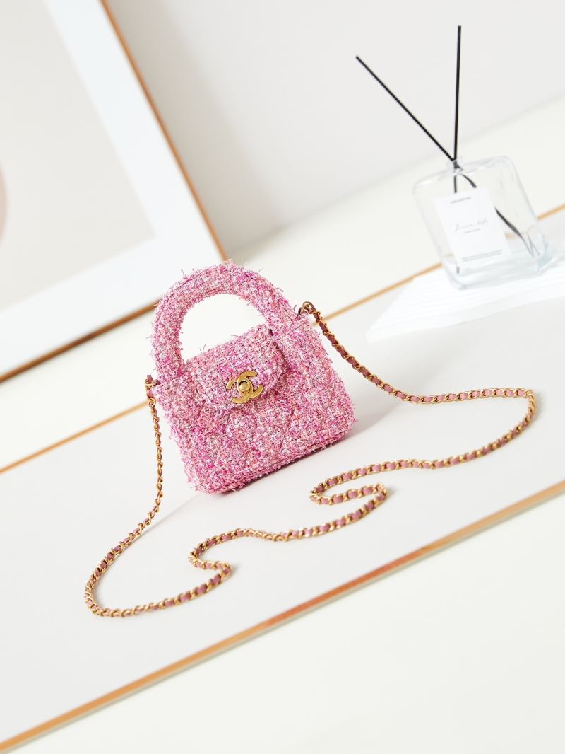 Ch**el top handle bags